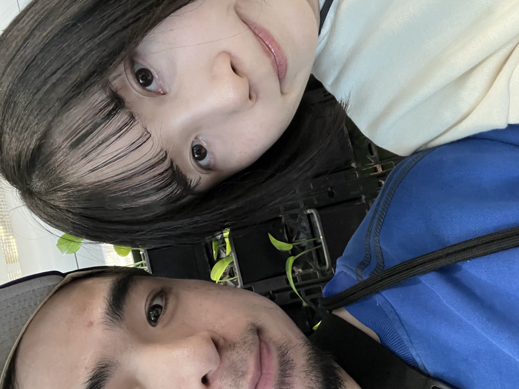 在宜蘭拍攝的兩人生活照片